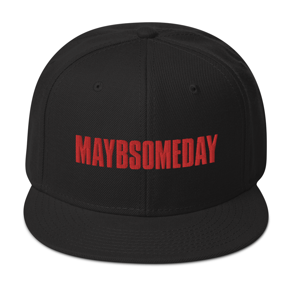 MAYBSOMEDAY Logo Snapback Hat