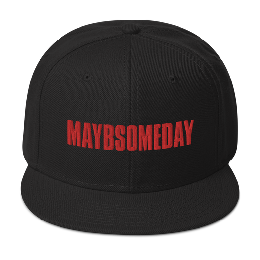 MAYBSOMEDAY Logo Snapback Hat